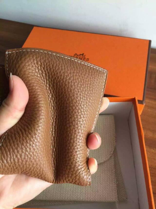 Top Quality Hermes Original Togo Leather Wallet - 4 Color In Stock